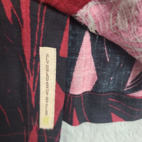 Cubavera Men's Size X-large Hawaiian Shirt Short Sleeve Button-Down Shirt - Picture 7 of 11